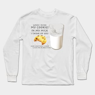 Milk and Cookies Long Sleeve T-Shirt